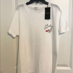 Saint Laurent t-shirt ‘No Smoking’